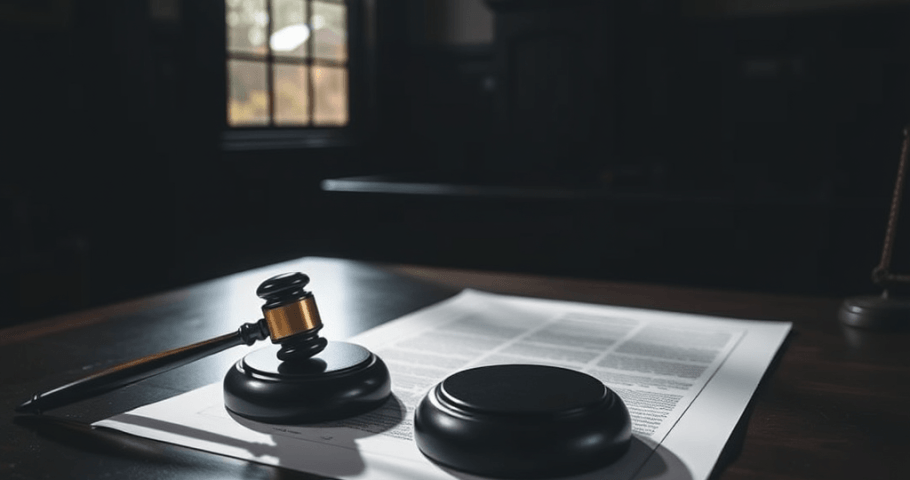 judges gavel in mapleton